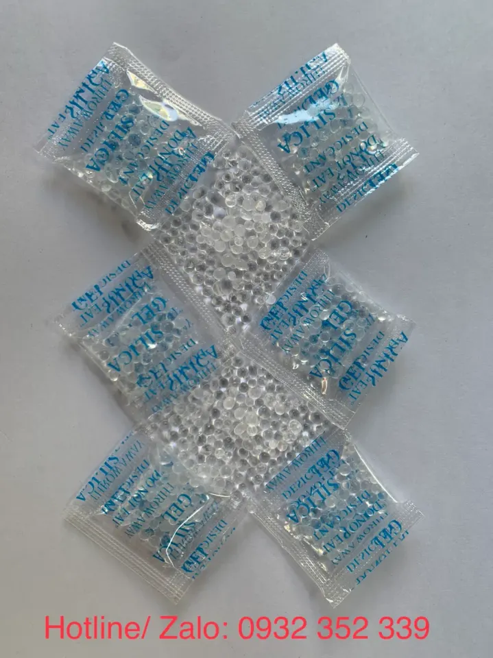 Túi - hạt hút ẩm Silica gel