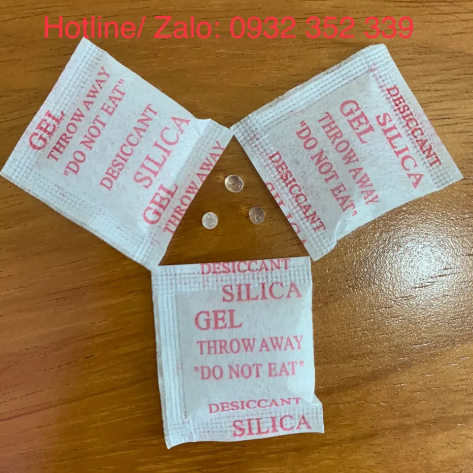 Túi hút ẩm Silica gel 1.1 gr vải không dệt