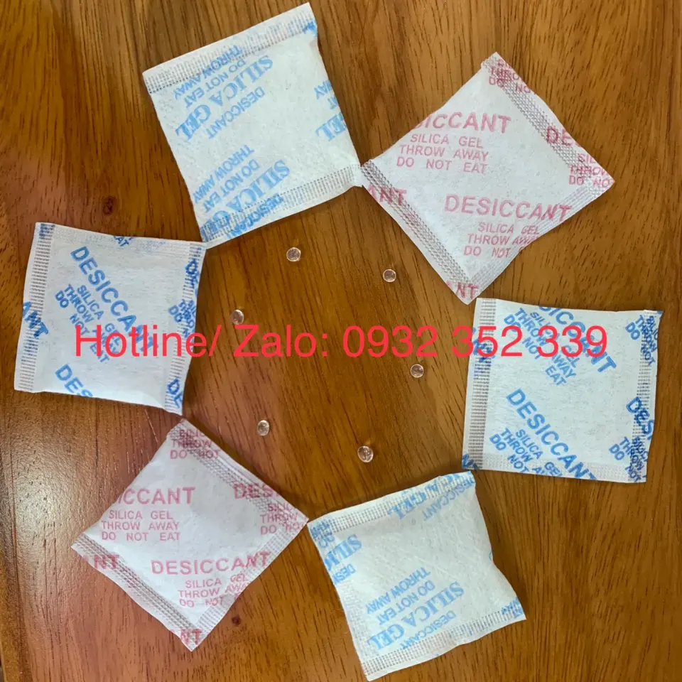 Túi hút ẩm Silica gel 5gr vải không dệt