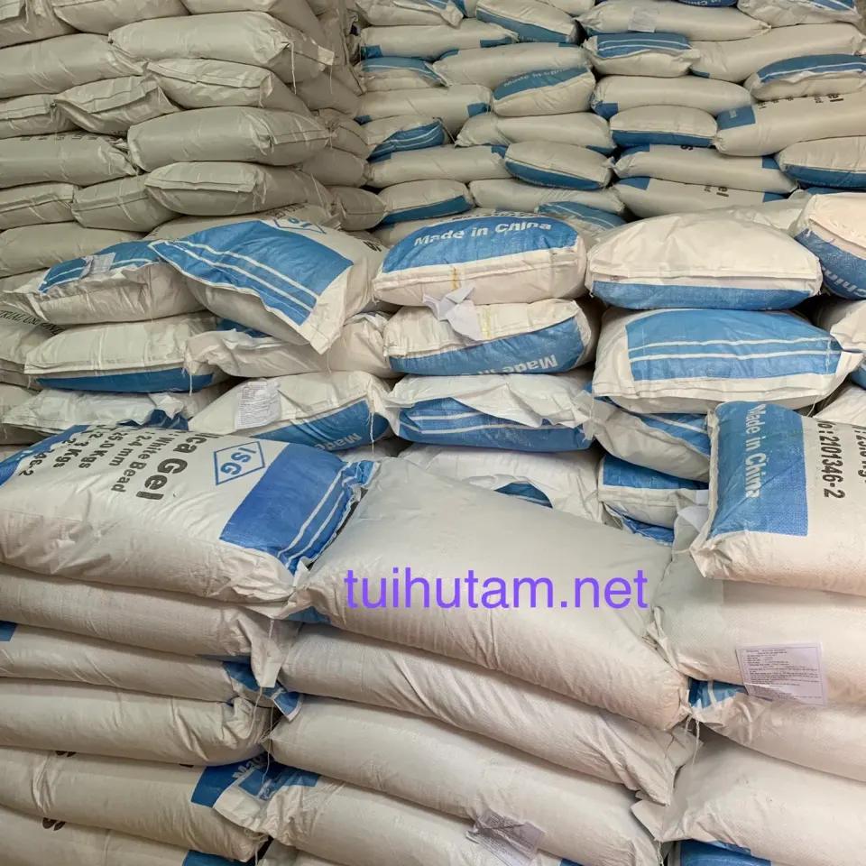 Bao hạt hút ẩm Silica gel