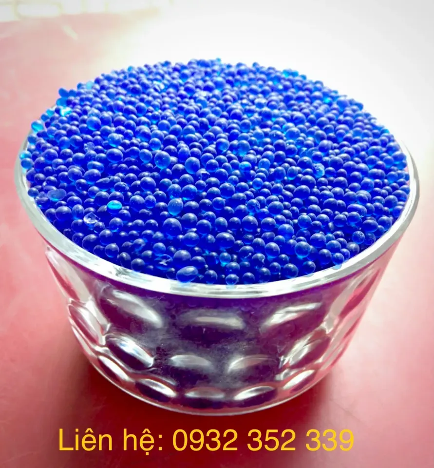 Hạt hút ẩm Silica gel xanh