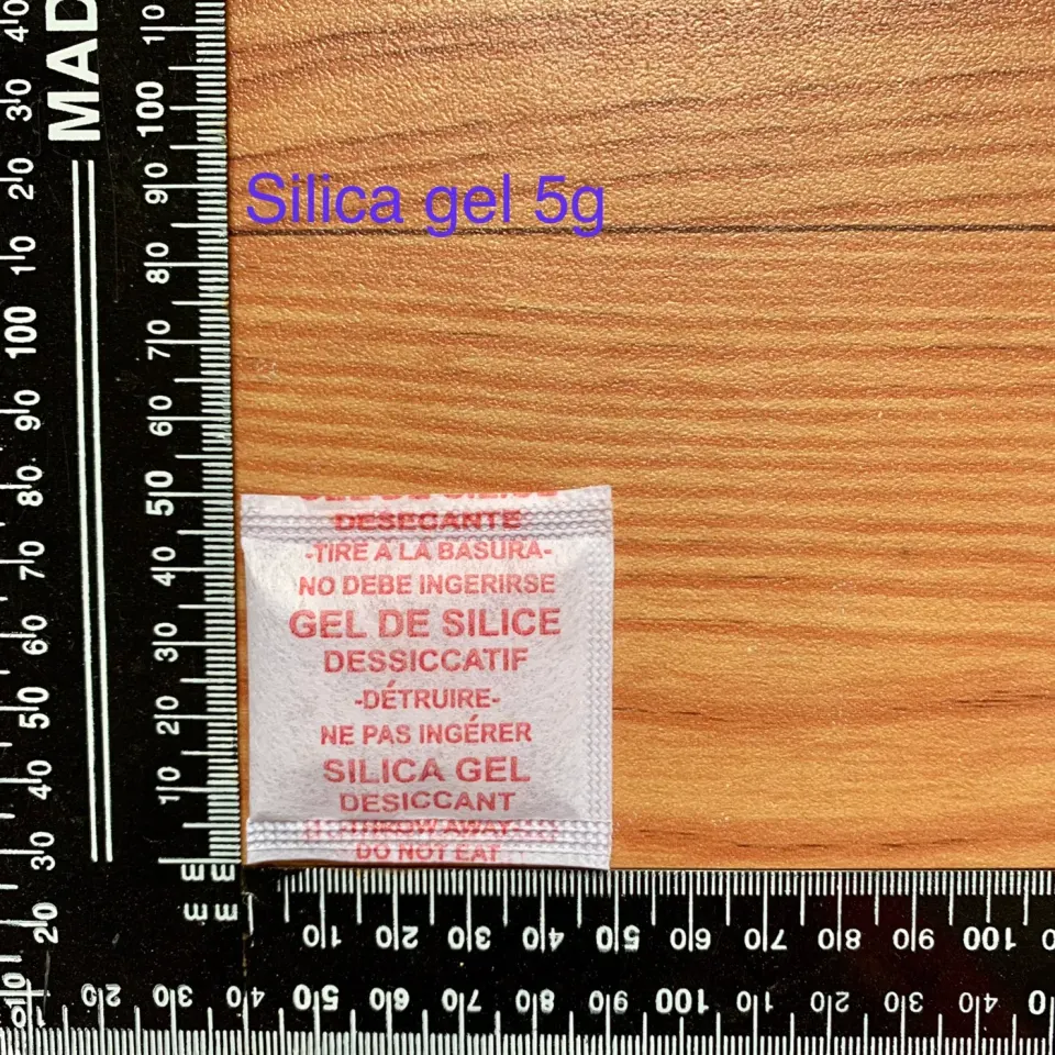 5g 硅胶干燥剂标准防潮包 - 越南铁日源头工厂实拍