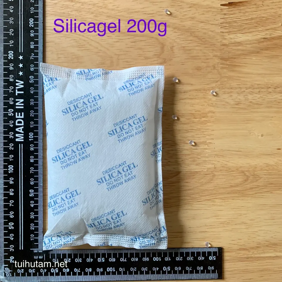 Gói silica gel 200grs/250grs/300grs