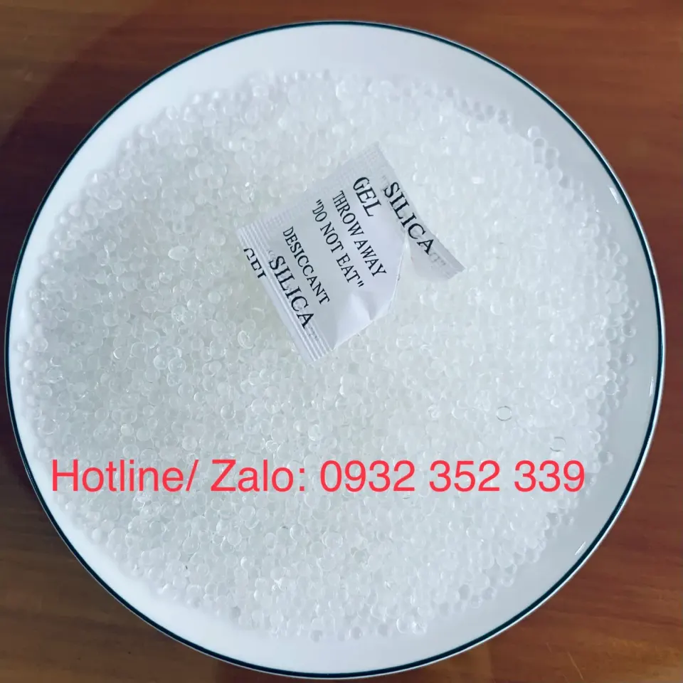 Hạt hút ẩm Silica gel trắng