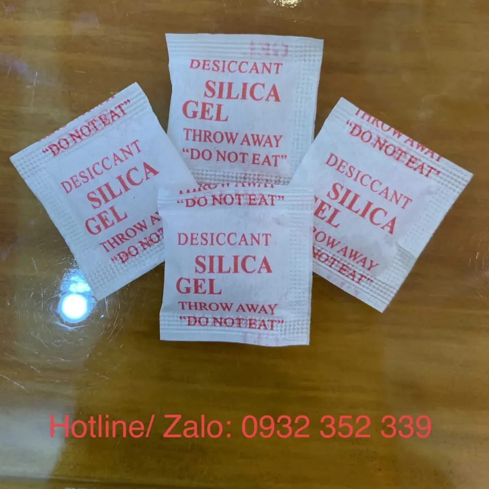 Túi hút ẩm silica gel 1,1gr-3gr