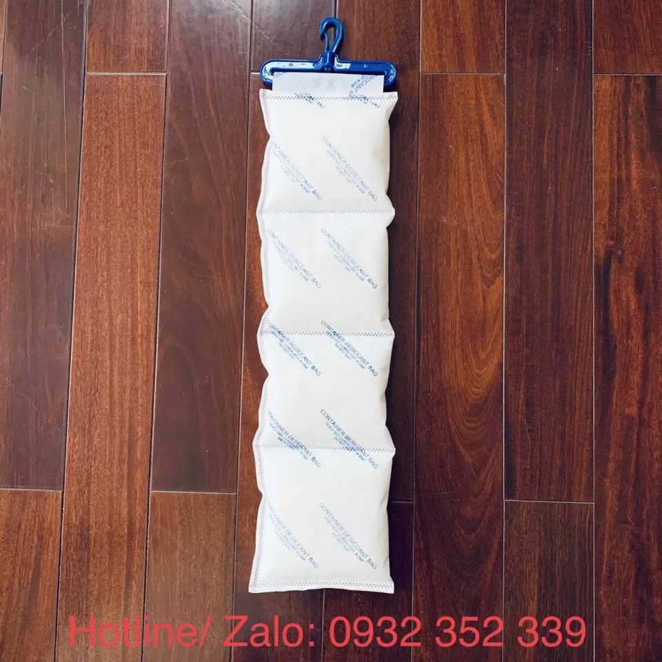 Dây hút ẩm Silica gel 1kg 4 túi - móc treo